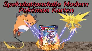 Spekulationsfalle Modern Pokemon Karten [upl. by Manda]