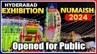 Nampally Exhibition 2024 Opened For Public  Numaish 2024  IND Today [upl. by Daph297]