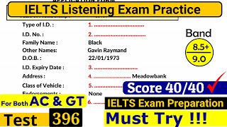 IELTS Listening Practice Test 2024 with Answers Real Exam  396 [upl. by Notgnimer]