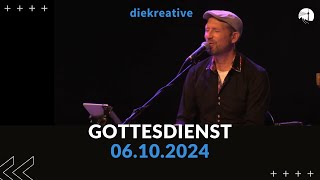 Livestream  Gottesdienst  diekreative  06102024 [upl. by Yolane]