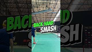 Backhand Smash badmintin [upl. by Saidee606]