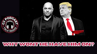 Why wont JOE ROGAN have TRUMP on his podcast [upl. by Anewor]