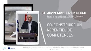 WEBINAIRE I COCONSTRUIRE UN RÉFÉRENTIEL DE COMPÉTENCES [upl. by Adnamra]