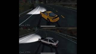 Ae86 Vs Rx7 Initial D  Car Parking Multiplayer Canyon Drift Attack [upl. by Clari989]