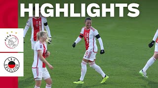 SHERIDA SPITSE GOAL 😍⚽️ Highlights Ajax Vrouwen  Excelsior Vrouwen  Azerion Vrouwen Eredivisie [upl. by Eimmelc]