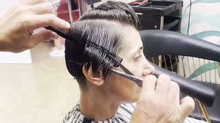 AMAZING HAIRCUT  BOB TO SHORT UNDERCUT PIXIE CUT [upl. by Teleya]