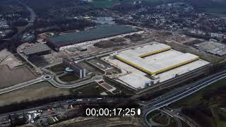 DHL Hub Gebäudekomplexes in Bochum im Bundesland NordrheinWestfalen Deutschland [upl. by Sairacaz]