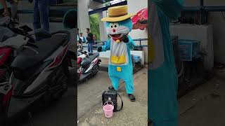 Dora Emon Bahagia Dapet Makan dorayaki doraemon shortdance dance [upl. by Ahseik]