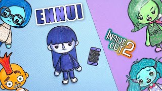 INSIDE OUT Paper Doll ENNUI  Paper DIY insideout2 tocaworld [upl. by Scrivenor542]