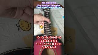 The Rare OccasionNotion guitar tutorialguitar tutorial music notion piano guitartutorial [upl. by Netsrik]