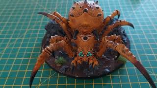 Games Workshop Age Of Sigmar Skitterstrand Archnarok spider build and paint diary [upl. by Daraj178]