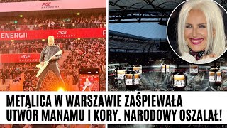 Metallica w Warszawie zagrała utwór Maanamu quotKocham cię kochanie mojequot MAMY CAŁE NAGRANIE [upl. by Allistir]