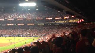 Braves Tomahawk Chop 2013 NLDS [upl. by Edahs]