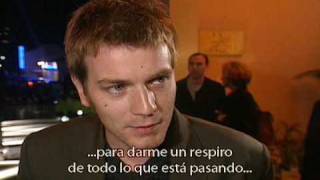 Cannes FestivalTrainspoitting  Ewan McGregor Interview Subtitulada [upl. by Aicirpac]