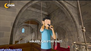 TRT Diyanet ÇocukAnkara İçin İftar VaktiJeneriği240320241911iftar ramadan ramazan [upl. by Ornas893]