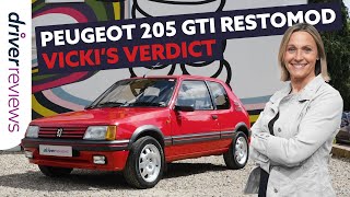 Peugeot 205 GTI Tolman Edition Restomod Full Review A Hot Hatch Legend Reborn [upl. by Newbold618]