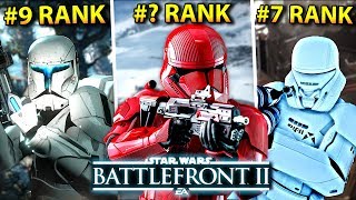 Ranking All Reinforcements From Worst to Best in Star Wars Battlefront 2 [upl. by Yrovi]