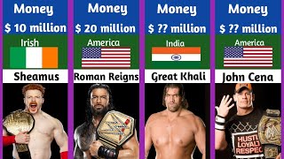 Top Richest WWE Wrestler 2023 [upl. by Bonucci983]