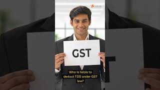 TDS under GST  TDS under GST Section 51 Of CGST Act [upl. by Eivad]