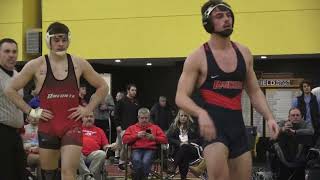 SHIPPENSBURG WRESTLING AT URSINUS COLLEGE DUALS 01062024 [upl. by Yoho859]