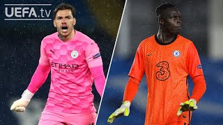 EDERSON MENDY UCL​ BEST SAVES Semifinals [upl. by Yeltnerb439]