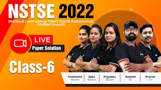 Class 6th NSTSE 202223 Live Paper Solution  NSTSE Answer key and Paper Analysis [upl. by Maximilianus169]