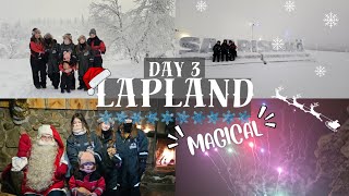 THE MOST MAGICAL DAY  SEARCH FOR SANTA SAARISELKA SKI RESORT amp FESTIVE EVENING GALA  LAPLAND VLOG [upl. by Ecidnac]