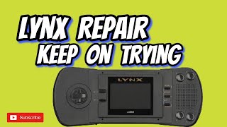 The Atari Lynx The Endless Pursuit of Repair atari lynx [upl. by Pirbhai119]