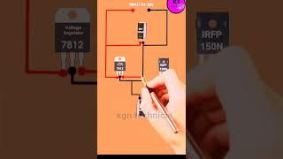 DC 24V to 12v converter circuits shorts [upl. by Hui165]