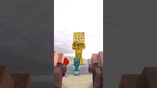 A Great Sacrifice 😔🥀  Baby zombie minecraft animations [upl. by Leola]