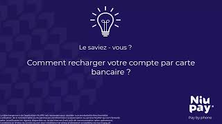 Comment recharger votre compte par carte bancaire [upl. by Way556]