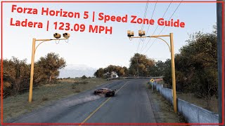 Forza Horizon 5  Speed Zone Guide  Ladera  12309 MPH [upl. by Jerold]