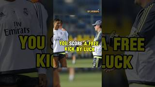 Ronaldo didnt know how to take a free kick he scored all of them by luck 😂😂 shorts [upl. by Dorene]