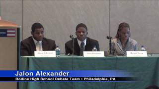 Community Schools Debate  Bodine High School [upl. by Nangem]