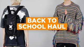 HUGE BACK TO SCHOOL GRAIL HAUL Archive Raf Simons Alyx Sample Greg Lauren Kaptial  More [upl. by Hebner948]