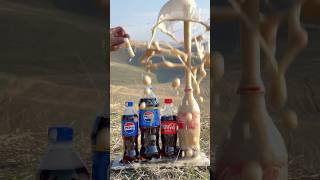 Coke vs Pepsi Cola has shown its true power mentos experiment [upl. by Nisbet]