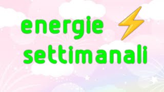 🔮 ENERGIE ⚡ SETTIMANALI DAL 07 AL 13 ottobre 🌰 [upl. by Atelokin161]