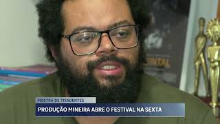 Filme produzido na região metropolitana de BH abre festival de cinema em Tiradentes MG [upl. by Ardnasirk988]