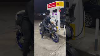 Yamaha R1 2025 Akrapovic Sound  youtubeshorts shorts shortsfeed r1 rider motovlog yt [upl. by Chastain]