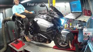 Suzuki BKing ECU adjustments at Tovami [upl. by Stephenson]