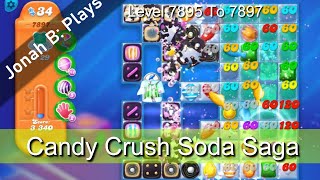 Candy Crush Soda Saga Level 7895 To 7897 [upl. by Reiner804]