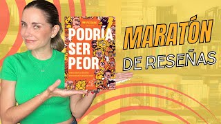 PODRÍA SER PEOR  MARATÓN DE RESEÑAS 1  ELdV [upl. by Ennis]