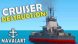 Lets Build An Awesome WARSHIP  Naval Art Gameplay [upl. by Anait378]