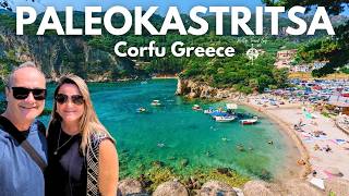 PALEOKASTRITSA Greece 🇬🇷  Corfus Stunning Coastline amp Turquoise Waters [upl. by Dranrev]