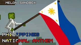 Lupang Hinirang in Melon Sandbox 2024 [upl. by Cilla539]