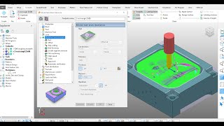 powermill 2022 Roughing toolpath amp analysis part create stock modle rest rough toolpath cnc [upl. by Serafina]