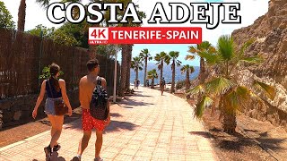 TENERIFE  COSTA ADEJE  What this Beautiful Place looks like Now 🌞 4K Walk ● March 2024 [upl. by Yeta695]