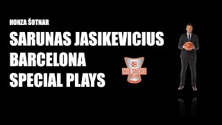 Sarunas Jasikevicius  Barcelona  Special plays [upl. by Gilmore]