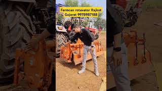 Farmcan rotavator Rajkot Gujarat 9978987188 rotavatorprice rotavatorvideo rotavators rotavator [upl. by Carrol]