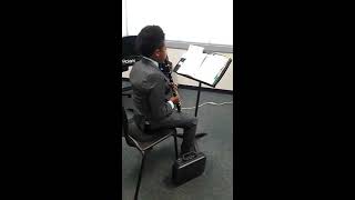 Serenade from Don Giovanni Clarinet from Scoggins Middle School by Errington Thompson [upl. by Assetak]